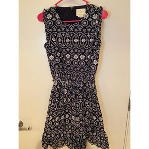 Kate Spade Eyelet Wrap Dress